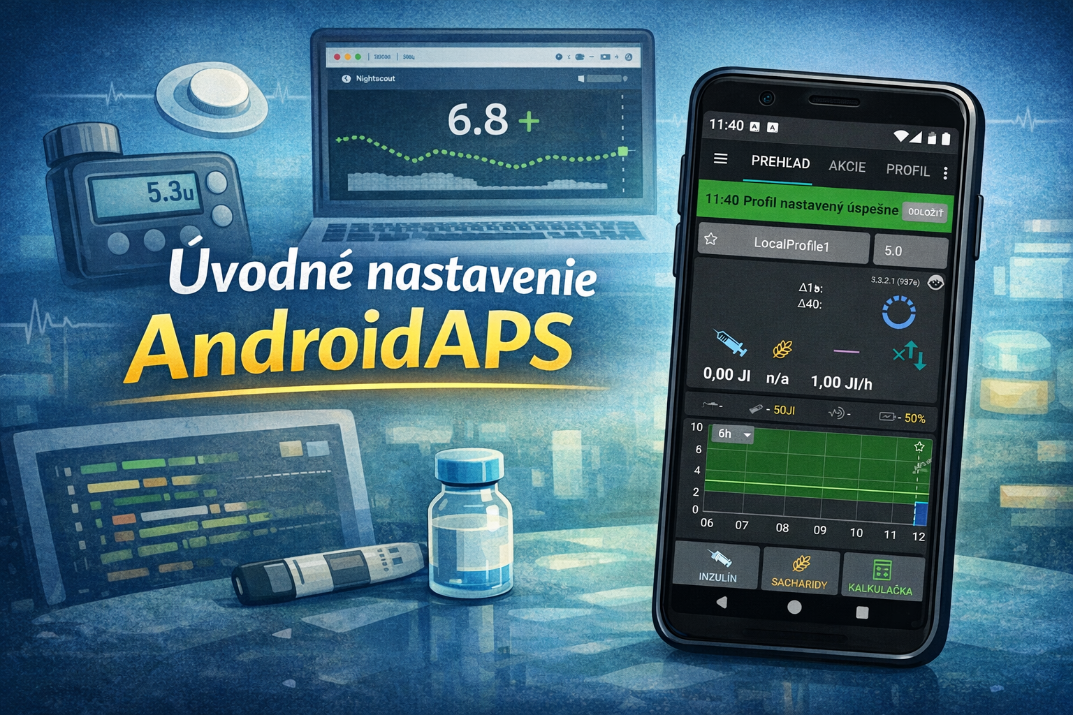 Úvodné nastavenie AndroidAPS