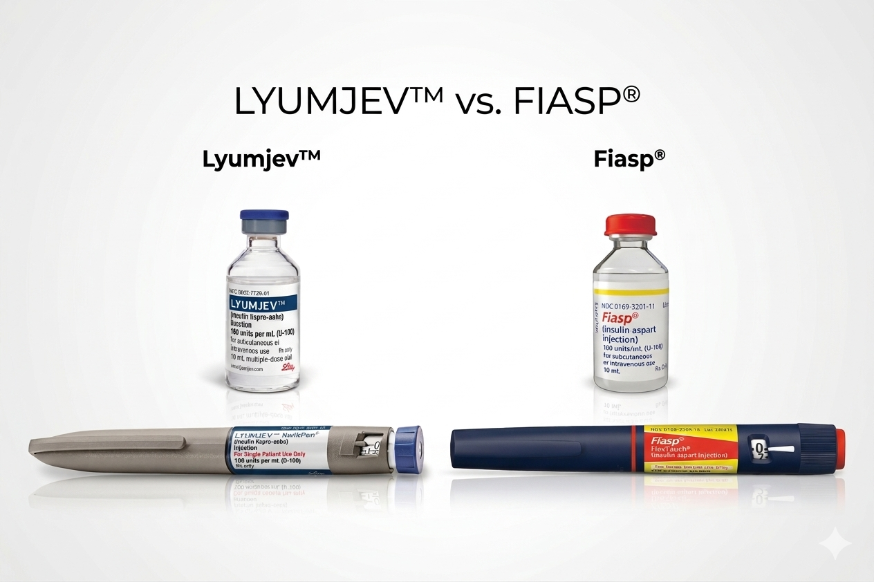 Ultra-rýchle inzulíny: Fiasp a Lyumjev